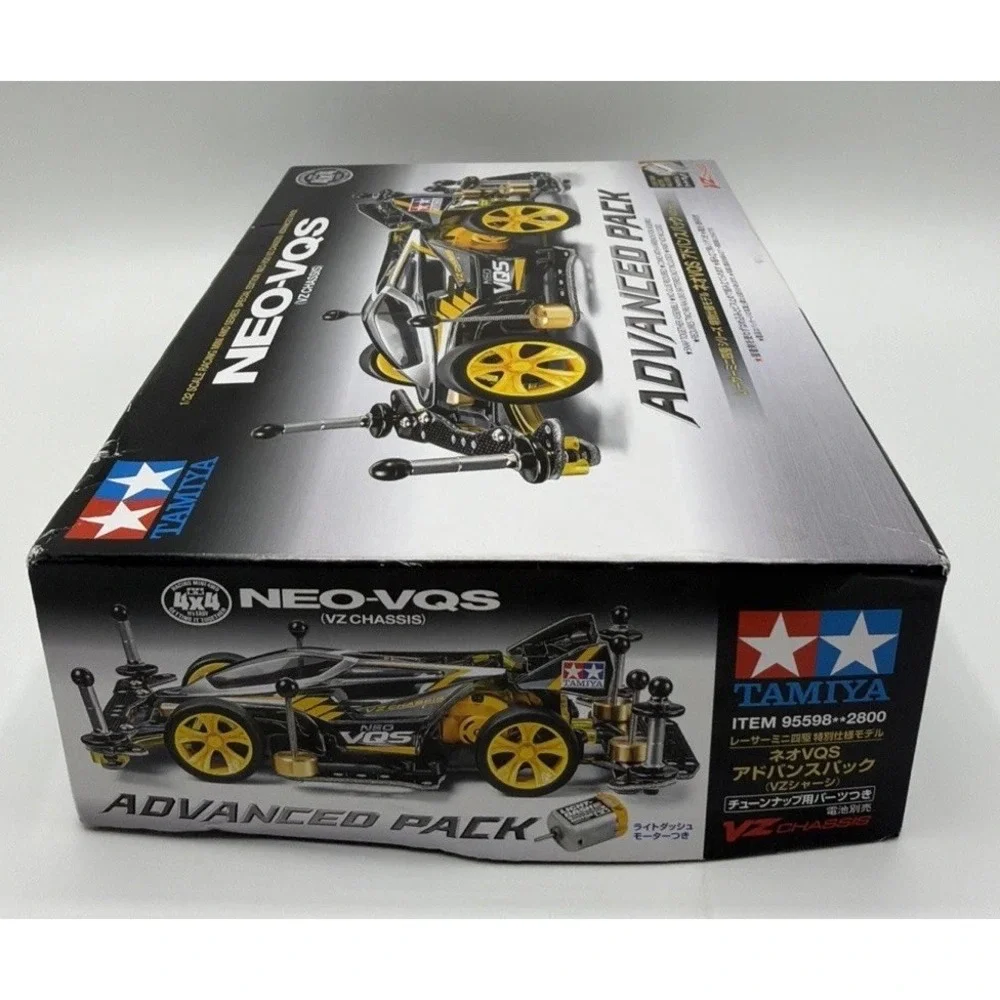 TAMIYA Mini 4WD NEW Kit: JR NEO-VQS ADVANCED PACK ( 95598 ) 1/32 Quick Shipping.